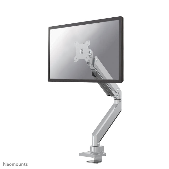 Neomounts NM-D775 argent est un support de bureau à vérin à gaz pour écrans plats jusqu'à 32 pouces (81 cm) - Argent