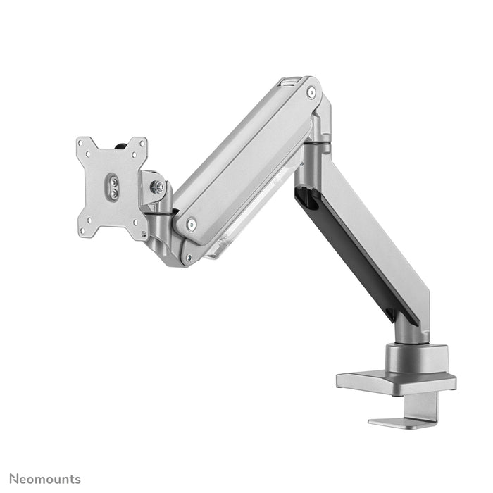 Neomounts NM-D775 argent est un support de bureau à vérin à gaz pour écrans plats jusqu'à 32 pouces (81 cm) - Argent