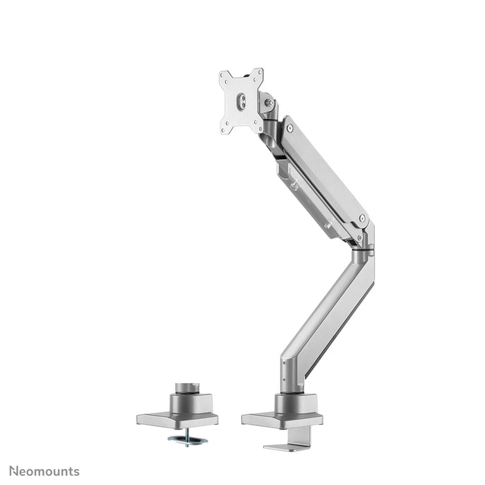 Neomounts NM-D775 argent est un support de bureau à vérin à gaz pour écrans plats jusqu'à 32 pouces (81 cm) - Argent
