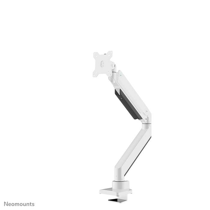 Neomounts NM-D775 blanc est un support de bureau à vérin à gaz pour écrans plats jusqu'à 32 pouces (81 cm) - Blanc