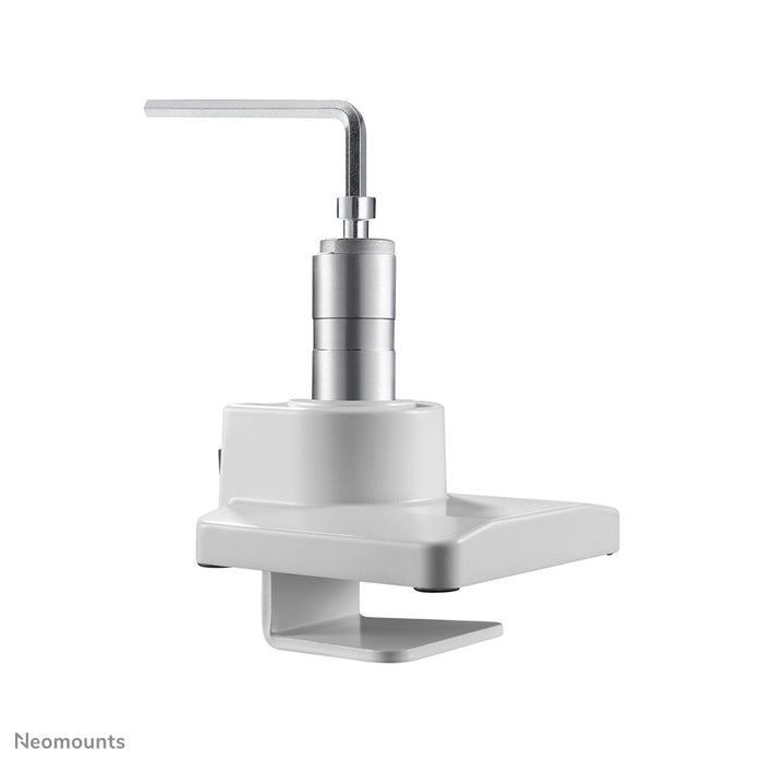 Neomounts NM-D775 blanc est un support de bureau à vérin à gaz pour écrans plats jusqu'à 32 pouces (81 cm) - Blanc