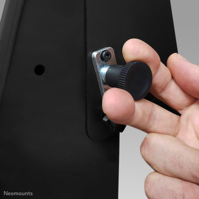 Neomounts NM-HUB2LIFT chariot mobile motorisé argenté pour Microsoft Hub 2S(X) 50 pouces, réglable en hauteur - Noir
