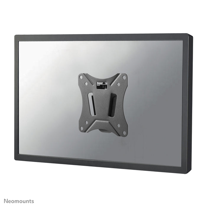 Neomounts NM-W25 noir est un support mural plat pour écrans plats jusqu'à 30 pouces.