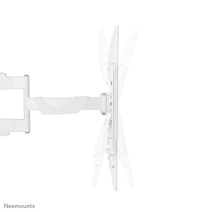 Neomounts NM-W460 blanc est un support mural avec 3 points de rotation pour écrans plats jusqu'à 60 pouces (150 cm).