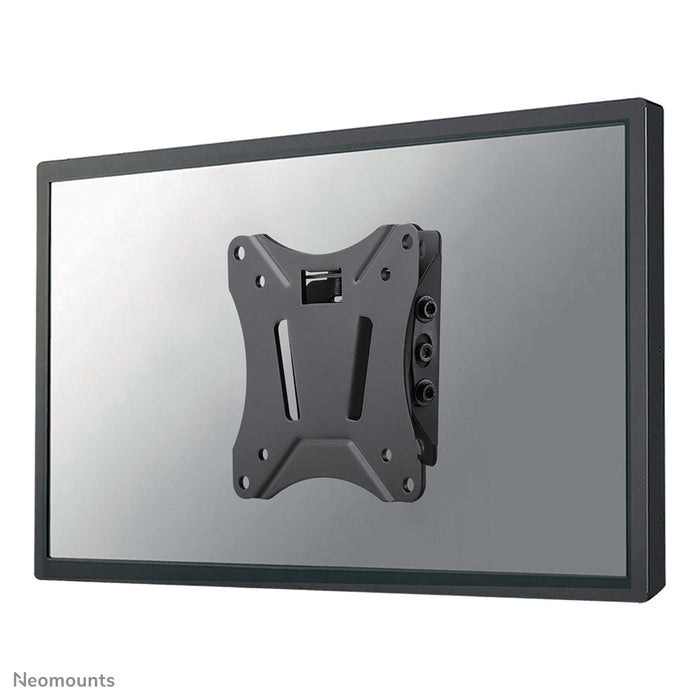 Neomounts NM-W60 noir est un support mural inclinable pour écrans plats jusqu'à 30 pouces.