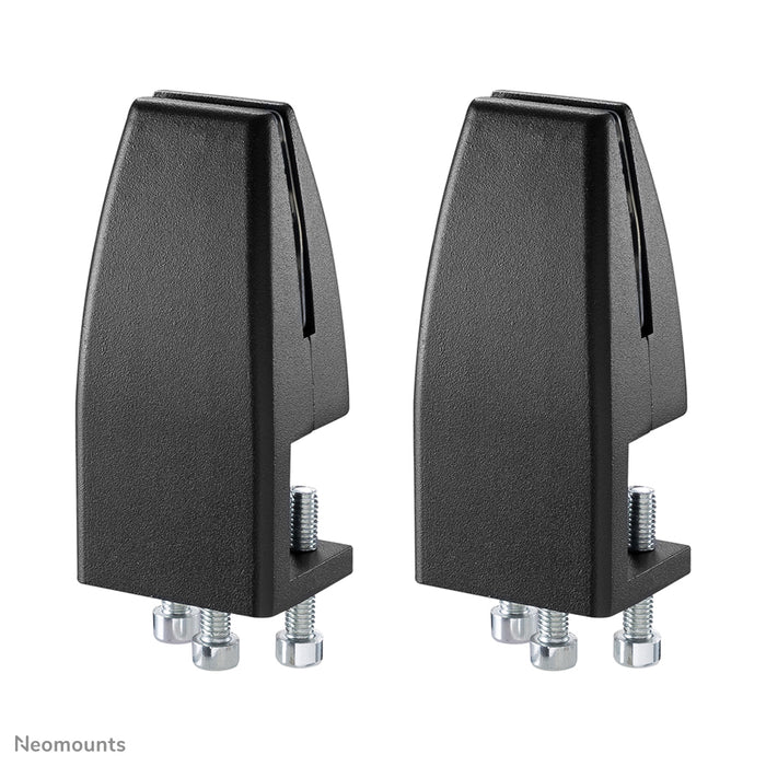 Set de pinces de bureau Neomounts 8-25 mm - Noir