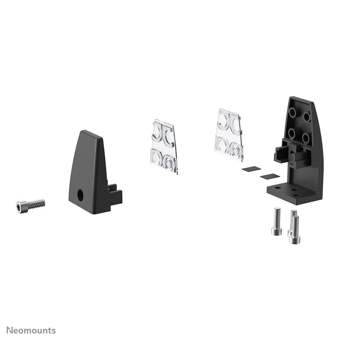 Set de pinces de bureau Neomounts 8-25 mm - Noir