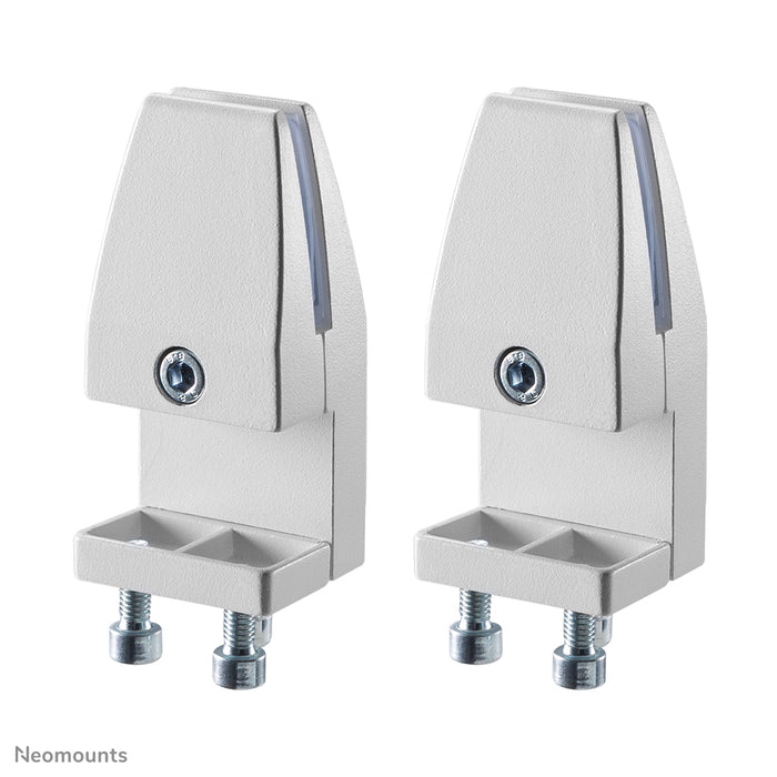 Set de pinces de bureau Neomounts 25-40 mm - Blanc