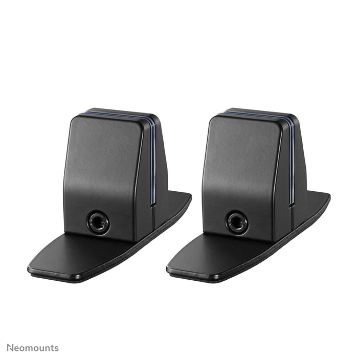 Ensemble de pinces de bureau Neomounts avec pied de table - Noir