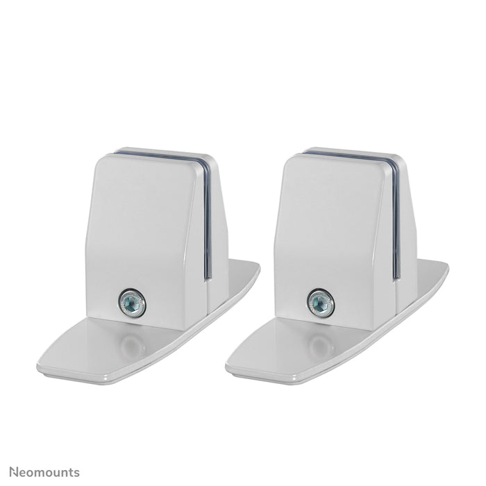 Ensemble de pinces de bureau Neomounts avec pied de table - Blanc