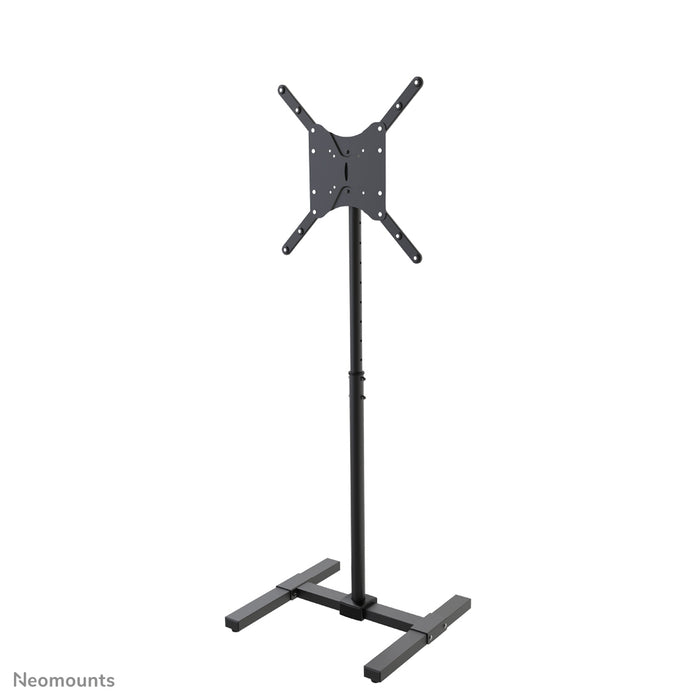 Neomounts NS-FS100 noir est un meuble pour écrans LCD/LED/Plasma jusqu'à 55 pouces (140 cm). La hauteur réglable est de 75 à 124 cm.