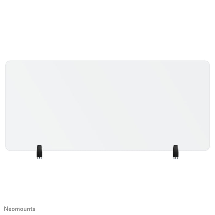 Neomounts NS-GLSPROTECT160 est un écran en verre durable de 158 cm offrant une protection contre la distance sur le lieu de travail - Verre trempé, transparent, 100 % recyclable