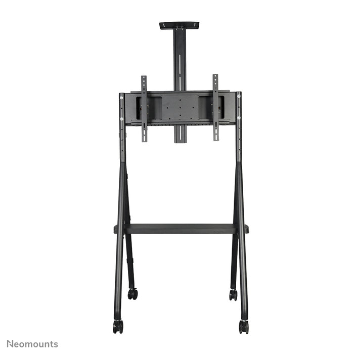 Neomounts NS-M1500black est un meuble mobile pour écrans plats jusqu'à 65 pouces (165 cm). Incl. plateau pour ordinateur portable - Noir