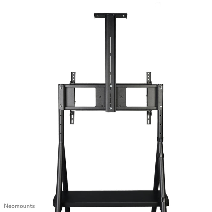 Neomounts NS-M1500black est un meuble mobile pour écrans plats jusqu'à 65 pouces (165 cm). Incl. plateau pour ordinateur portable - Noir