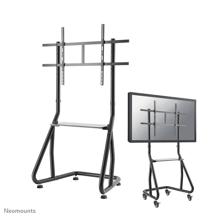 Neomounts NS-M3800 noir est un meuble mobile pour écrans plats jusqu'à 100 pouces (254 cm).