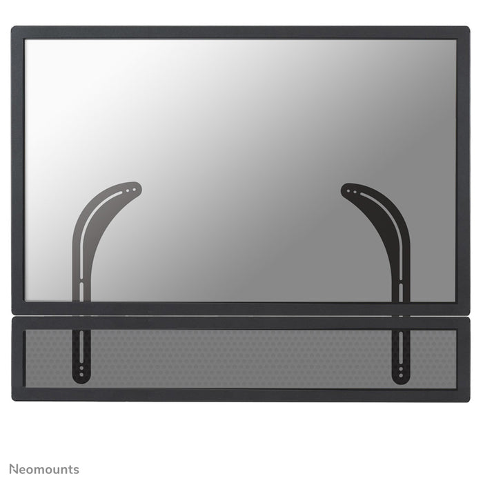 Support de barre de son Neomounts, modèle NS-SB100, est idéal pour monter une barre de son sous les téléviseurs à écran plat.
