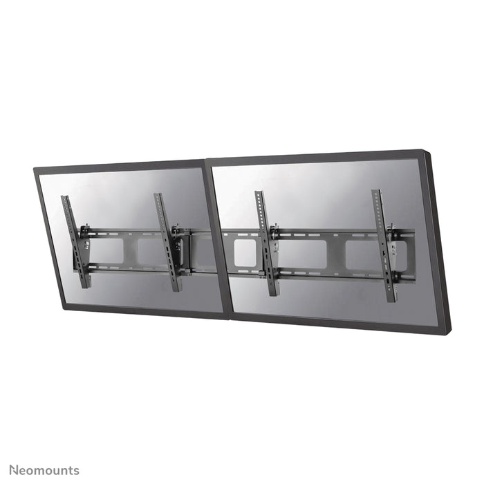 Neomounts NS-WMB200 noir est un support mural pour menu board pour écrans jusqu'à 52 pouces (132 cm).