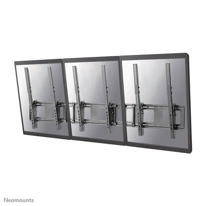 Neomounts NS-WMB300P noir est un support mural pour tableau de menu pour le montage vertical d'écrans jusqu'à 52 pouces (132 cm).