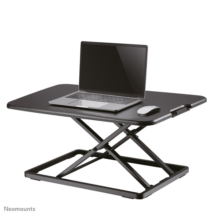 poste de travail assis-debout ultra plat - Noir