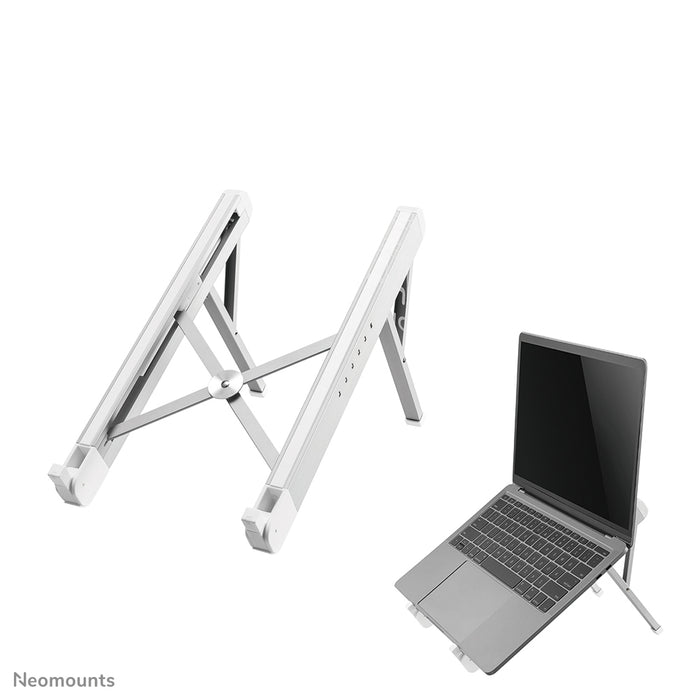 Support pliable pour ordinateur portable Neomounts - Argenté