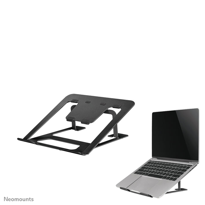 Neomounts NSLS085 support d'ordinateur portable pliable noir pour ordinateurs portables jusqu'à 17 pouces - Noir