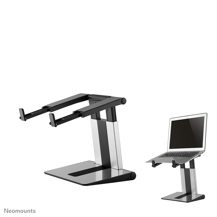 Support pliable pour ordinateur portable Neomounts - Argent/ noir