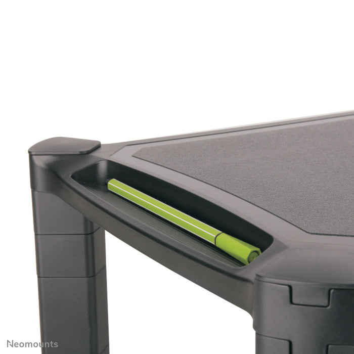 Neomounts NSMONITOR20 est un support surélevé pour un moniteur ou un ordinateur portable.
