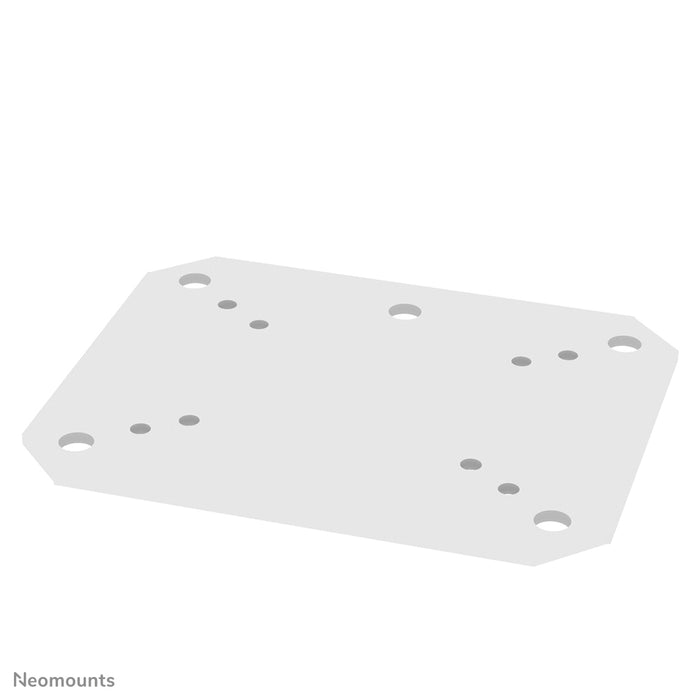 Neomounts PLASMA-M2SFPLATE est une plaque de sol pour les séries 2250 et 2500 de chariots et supports au sol réglables en hauteur électriquement.