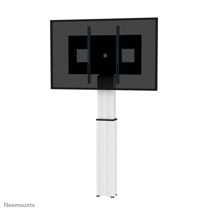 Neomounts PLASMA-W2500 argent est un support mural motorisé pour écrans jusqu'à 100 pouces.