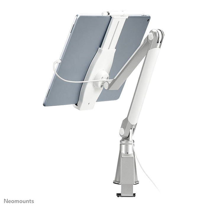 Neomounts TABLET-D100SILVER est un support de bureau universel pour tablette.