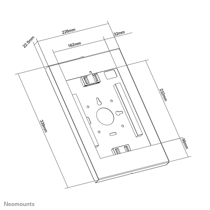 Neomounts WL15-650WH1 support mural pour tablette de 9,7 à 11 pouces - Blanc