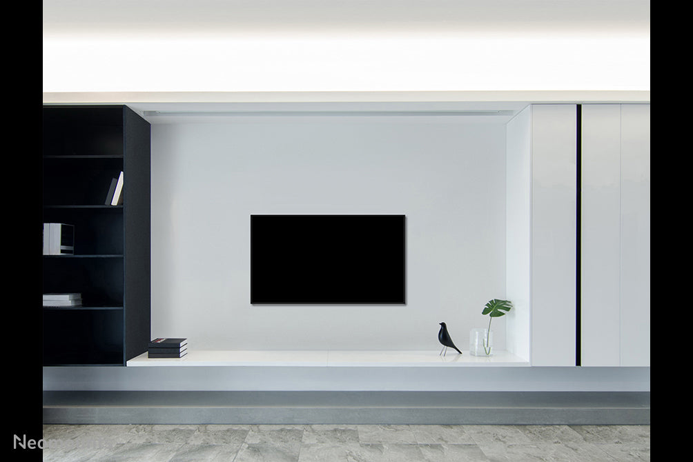 Neomounts WL30-550BL12 support mural plat pour écrans de 24 à 55 pouces - Noir