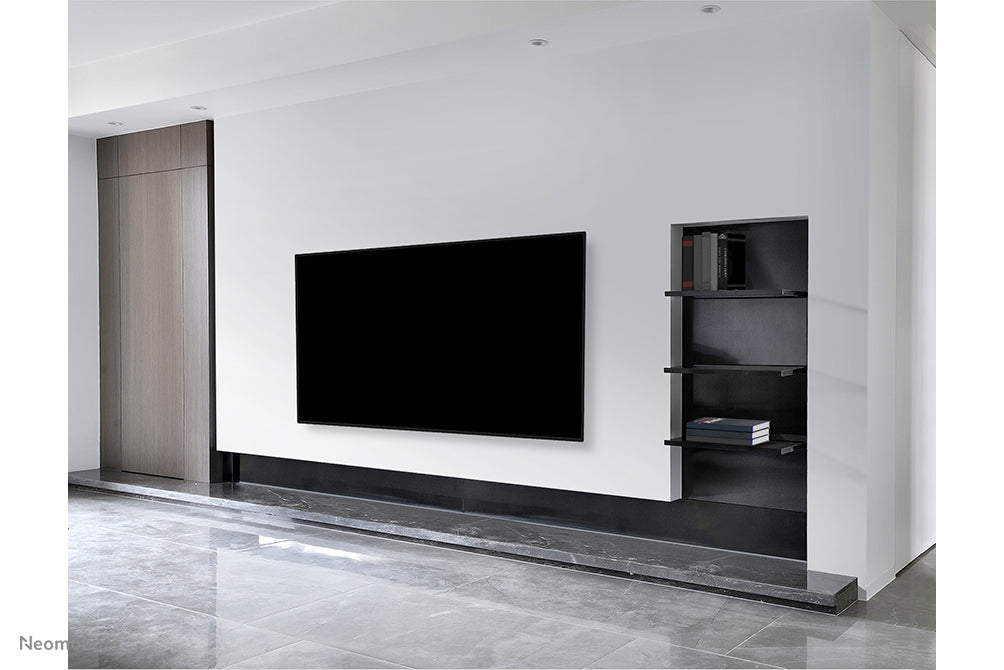 Neomounts WL30-550BL18 support mural plat pour écrans de 43 à 86 pouces - Noir
