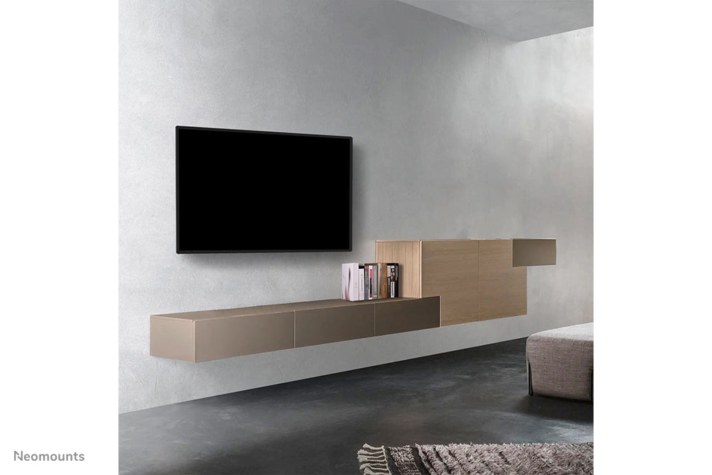 Neomounts WL30S-850BL18 support mural plat pour écrans de 43 à 86 pouces - Noir