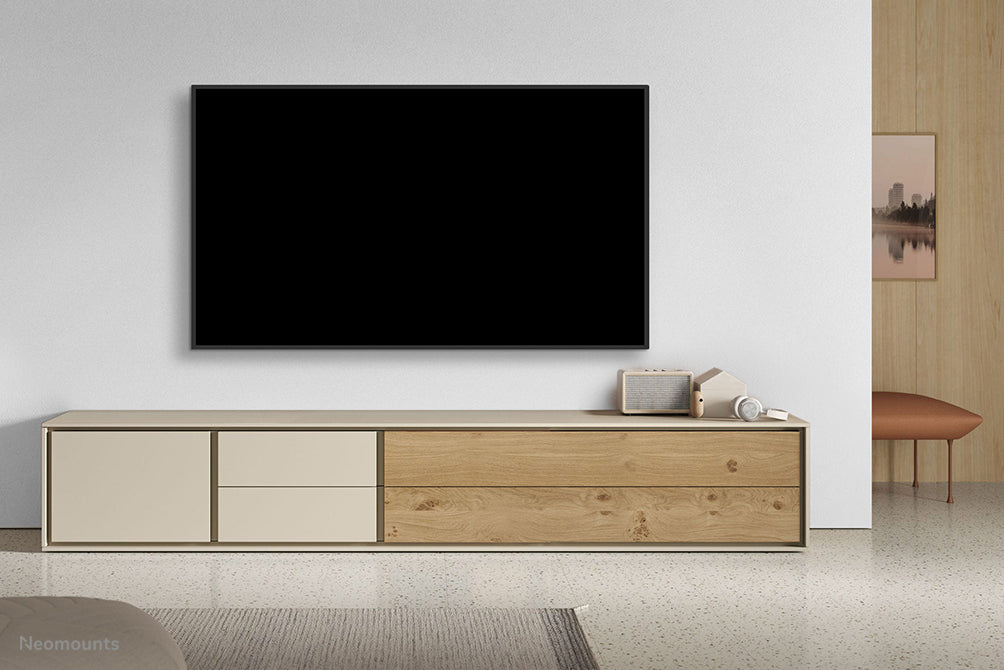 Neomounts WL35-550BL18 support mural inclinable pour écrans de 43 à 86 pouces - Noir