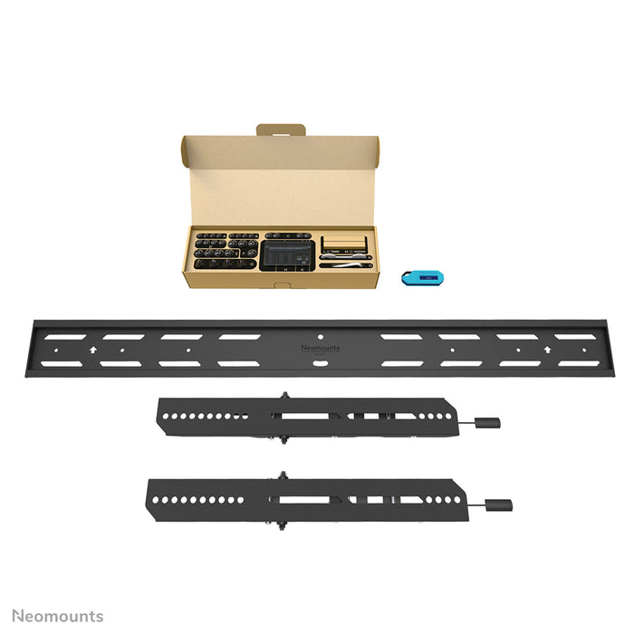 Support mural inclinable Neomounts WL35S-850BL18 pour écrans de 43 à 98 pouces - Noir