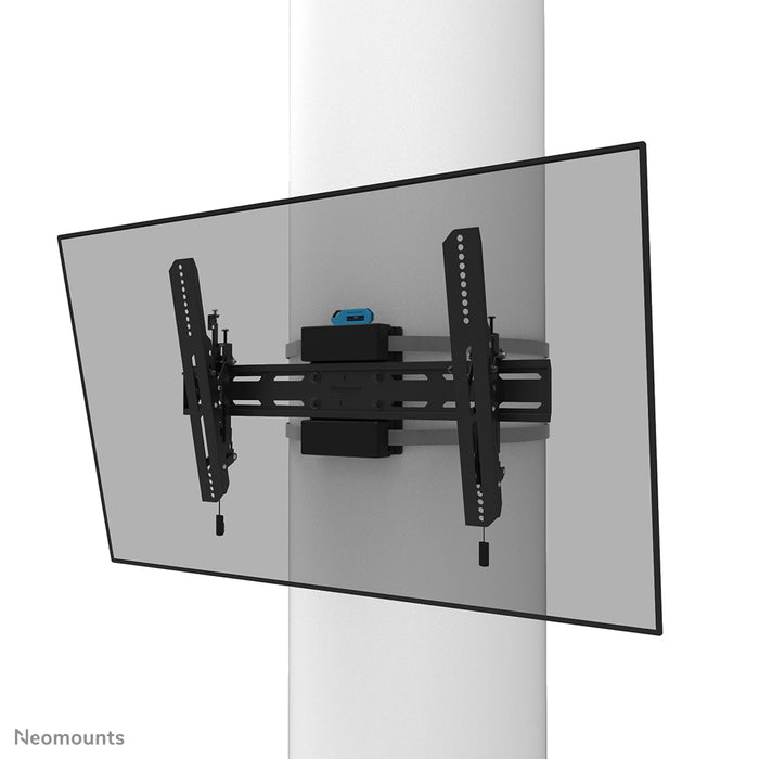 Support de pilier inclinable Neomounts WL35S-910BL16 pour écrans de 40 à 75 pouces - Noir