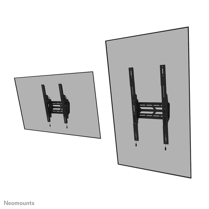 Neomounts WL35S-950BL19 support mural inclinable pour écrans de 55 à 110 pouces - Noir