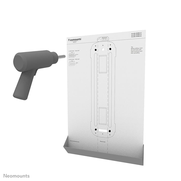 Neomounts WL40S-850BL16 support mural articulé complet pour écrans de 40 à 70 pouces - Noir