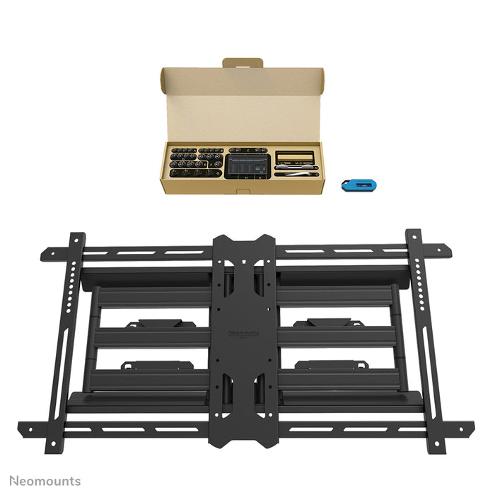 Neomounts WL40S-850BL18 support mural articulé complet pour écrans de 43 à 86 pouces - Noir