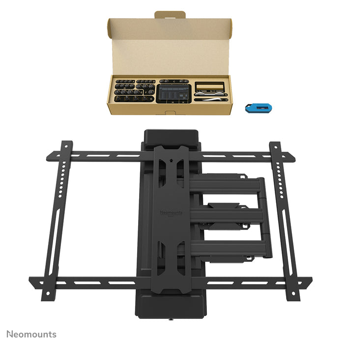 Neomounts WL40S-910BL16 support colonne à mouvement complet pour écrans de 40 à 70 pouces - Noir