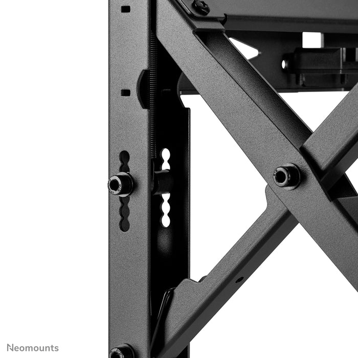 Neomounts WL95-900BL16 support de mur vidéo à pousser pour faire sortir pour écrans de 45-75 pouces - Noir