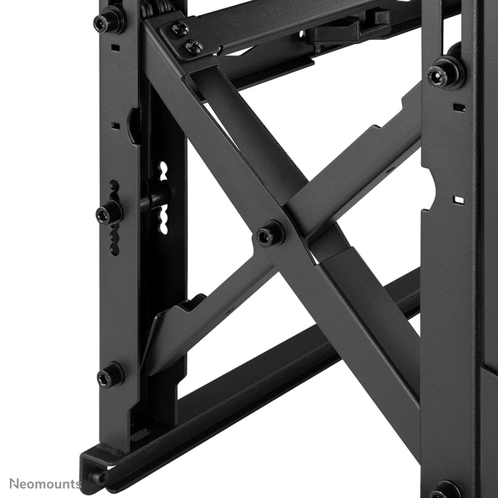 Neomounts WL95-900BL16 support de mur vidéo à pousser pour faire sortir pour écrans de 45-75 pouces - Noir