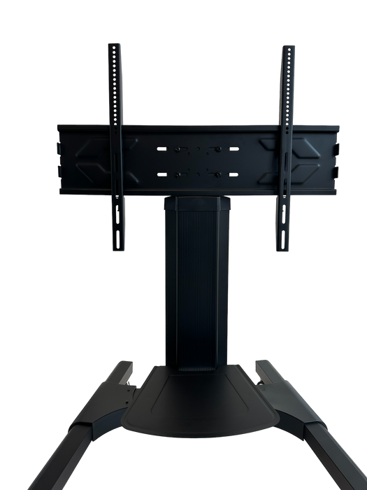 Support TV mobile Wolff jusqu'à 70 pouces | Universel | Hauteur réglable | Aluminium noir | VESA 800x600