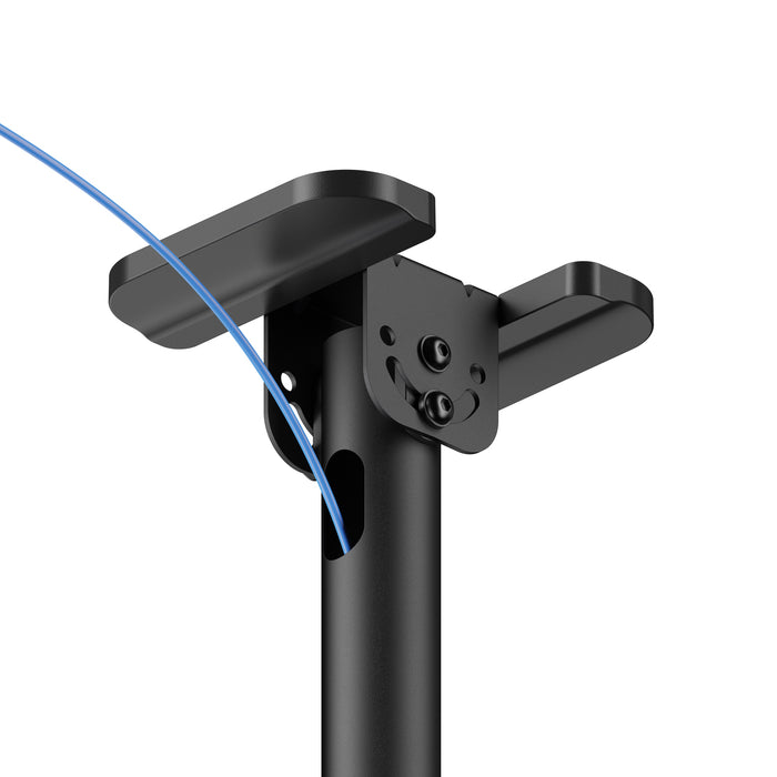 Support de plafond robuste réglable en hauteur 50-100 pouces et capacité de charge de 80 kg