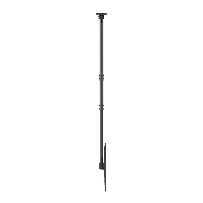 Support de plafond robuste réglable en hauteur 50-100 pouces et capacité de charge de 80 kg
