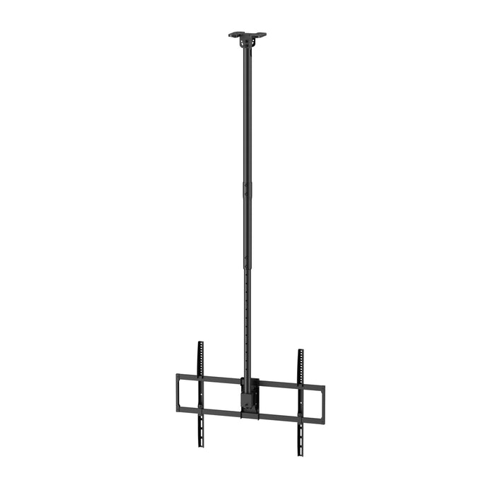 Support de plafond robuste réglable en hauteur 50-100 pouces et capacité de charge de 80 kg