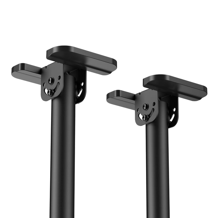 Support de plafond Heavy Duty XL avec double tube 60-120 pouces et capacité de charge de 120 kg