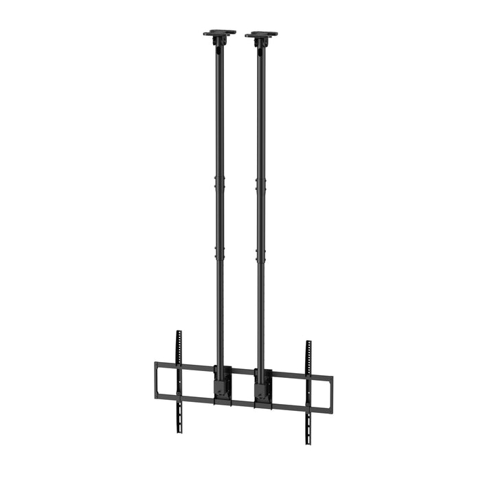 Support de plafond Heavy Duty XL avec double tube 60-120 pouces et capacité de charge de 120 kg