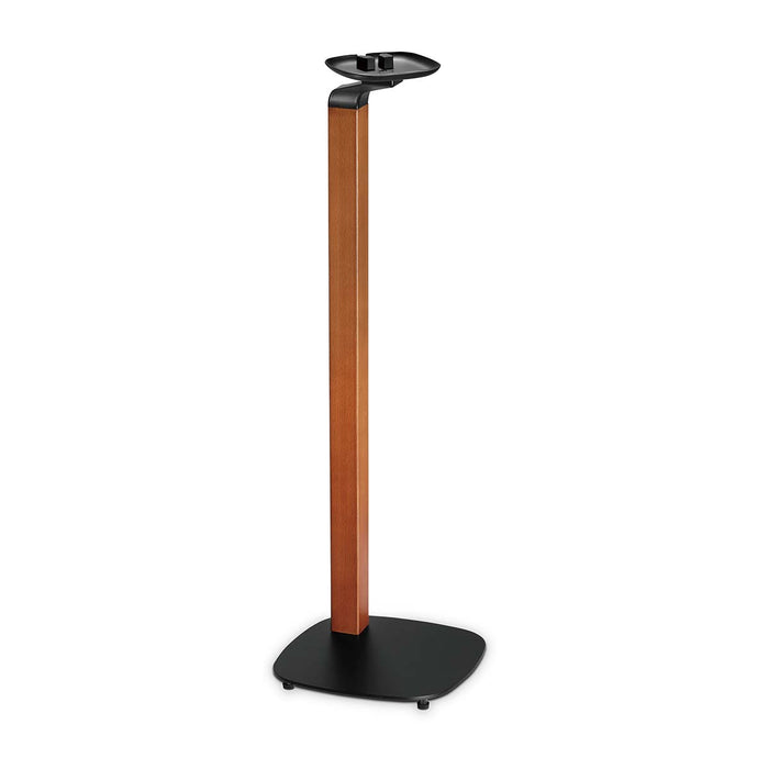 Support d'enceinte design scandinave pour Sonos One, One SL & PLAY:1 – Support en bois/métal avec gestion des câbles et amortissement des vibrations.